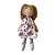 Kit Vestido com Boneca de Pano 100% Algodão Estampa Laura - Imagem 2