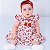 Kit Vestido com Boneca de Pano 100% Algodão Estampa Laura - Imagem 3