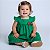 Vestido Bebê e Infantil Natal Verde 100% Algodão Mundo Nina - Imagem 3