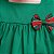 Vestido Bebê e Infantil Natal Verde 100% Algodão Mundo Nina - Imagem 5