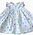 Vestido de Bebê e Infantil Estampa Coração 100% Algodão com Tiara  - Rebeca - Imagem 2