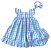 Vestido Bebê Menina Xadrez Lilás e Verde com Calcinha 100% Algodão - ISABELA - Imagem 2
