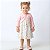 Vestido Bebê e Infantil Luxo 2 Peças com Bolero 100% Algodão 2 Meses até 6 Anos - Malu - Imagem 3