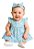 Vestido de Bebê e Infantil Luxo Macio Florido 100% Algodão - Aurora - Imagem 1