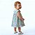 Vestido de Bebê e Infantil Luxo Macio Florido 100% Algodão - Aurora - Imagem 2
