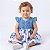 Vestido Bebê e Infantil Estampado 100% Algodão 2 Meses a 6 Anos - Imagem 1