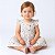 Vestido Infantil Bebê Floral com Borboletas Confortável e Macio 100% Algodão - Gabi - Imagem 1
