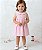 Vestido Bebê Infantil Menina Mundo Nina Macio Confortável Luxo Festa 2 Peças 100%Algodão 2 Meses a 8 Anos - Imagem 2