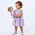 Kit Vestido e Infantil com Boneca de Pano 100% Algodão 2 Meses a 6 Anos Barbara - Imagem 2