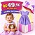Vestido Bebê e Infantil 100% Algodão - SURPRESA - Imagem 1