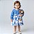 Kit Vestido Bebe Infantil 100% Algodão com Boneca de Pano 2 Meses a 6 Anos Sara - Imagem 3