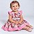 Vestido de Bebê Infantil Luxo Confortável e Macio 100% Algodão 2 Meses até 6 Anos - AMORE - Imagem 1