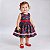 Vestido de Bebê Menina Cereja 100% Algodão Festa 2 Meses a 6 Anos - Imagem 3