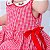 Vestido de Bebê com Tiara 100% Algodão Xadrez - Giulia - Imagem 4