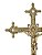 Cruz Processional em Bronze Detalhada - Imagem 3