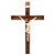 Crucifixo de Parede 40 cm com Cristo Chagado em Resina - Imagem 1