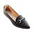 Sapatilha Feminina Mocassim Vz Preto Np Preto Trapezio - Imagem 1