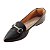Sapatilha Feminina Mocassim Vz Preto Np Preto Trapezio - Imagem 3
