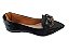 Sapatilha Feminina Mocassim Verniz Preto Corrente Ônix - Imagem 3