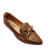 Sapatilha Feminina Mocassim Caramelo Laço23 - PURA POSE - Imagem 1
