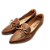 Sapatilha Feminina Mocassim Caramelo Laço23 - PURA POSE - Imagem 8
