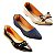 Sapatilha Feminino kit 3 no preto / lisa jeans / laçao bege - Imagem 1