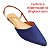 Kit 3 Sapatilha - Mocassim Corrente Vermelho - Slingback Jeans - Mule Trança Preto - Imagem 4