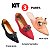 Kit 3 Sapatilha Mocassim Corrente Vermelho - Sapatilha Tressê Pto - Mule Lação Nude - Imagem 2