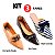Kit 3 Sapatilha Nó pto - Mocassim Corrente Nude - Mule Lação Listra - Imagem 2