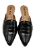 Mule Napa Preto Tira Lisa Elegance - PURA POSE - Imagem 2
