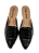 Mule Napa Preto Tira Lisa Elegance - PURA POSE - Imagem 7