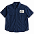 Rout Work Shirt — Navy / Retro Patch - Imagem 1