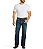 Calça Ariat M4 Bragg Relaxed Fit Stackable Bootcut Jeans - Imagem 4