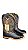Bota Masculina Goyazes Avestruz Preto - Imagem 5