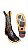 Bota Masculina Goyazes Avestruz Preto - Imagem 4