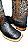 Bota Masculina Goyazes Avestruz Preto - Imagem 2