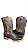 Bota Masculina Goyazes Jacaré Preto - Imagem 1