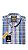Camisa Masculina Xadrez Austin Western Manga Curta Slim - Imagem 1