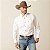 Camisa Masculina Importada Ariat Classic Fit Branca - Imagem 1