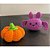 Morceguinho e Abóbora Amigurumi e com Catnip  Kit Halloween - Imagem 4