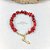 Pulseira de Iansã Cascalho Natural Coral Umbanda - Imagem 1