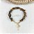 Pulseira de Xangô Cascalho Natural Olho de Tigre Umbanda - Imagem 1
