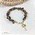 Pulseira de Xangô Cascalho Natural Olho de Tigre Umbanda - Imagem 2
