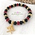 Pulseira de Exu Pombagira Umbanda Cristal de Vidro - Imagem 2