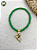 Pulseira de Oxóssi – Miçangas Jablonex Verde com Pingente Ofá | Umbanda e Candomblé - Imagem 5
