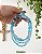Guia de Erês – Cristais de Vidro 6 mm e Contas Florzinhas com Firma de Murano | Azul | Umbanda e Candomblé - Imagem 1