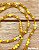 Guia de Erês – Cristais de Vidro 6 mm e Contas Florzinhas com Firma de Murano | Dourado e Amarelo | Umbanda e Candomblé - Imagem 4