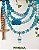 Guia de Erês – Cristais de Vidro 8 mm Azul com Firma de Murano e Pingente de Chupeta | Umbanda e Candomblé - Imagem 2