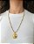 Colar Veneziano Medalha Oxum - Dourado, Amor, Riqueza e Beleza - 50cm - Imagem 1