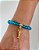 Pulseira Cristal Azul Claro Iemanjá | Amuletos do Mar - Imagem 2